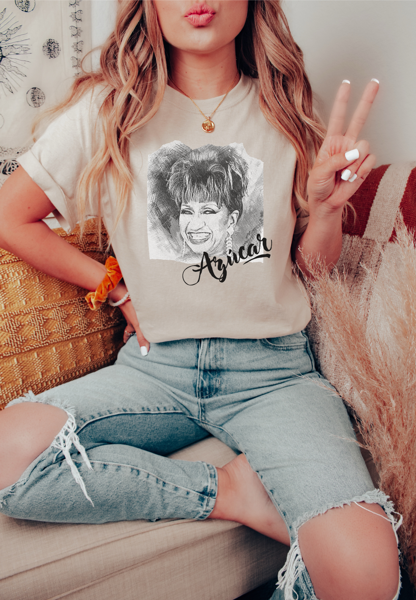 Celia Cruz T-shirt Design, High Quality Print, Latin Passion, the queen of salsa, Celia Cruz Azucar